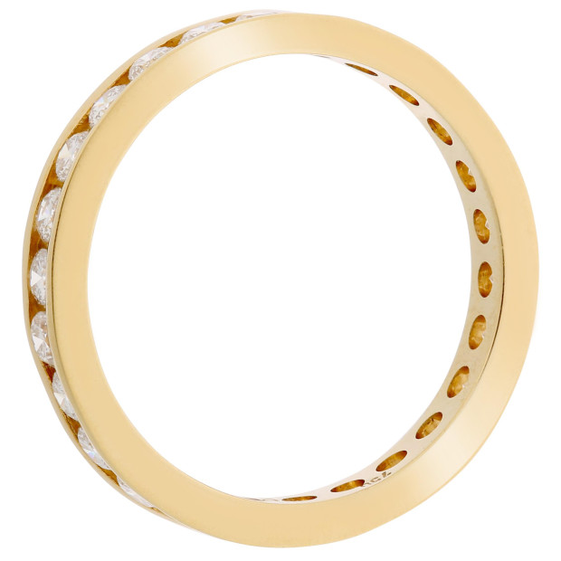 Orphelia Orphelia® Women's Yellow Gold 18C Ring - Gold RD-310460/DJ