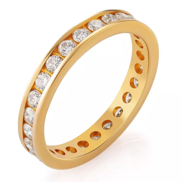 orphelia Orphelia® Women's Yellow gold 18C Ring - Gold RD-310460/DJ
