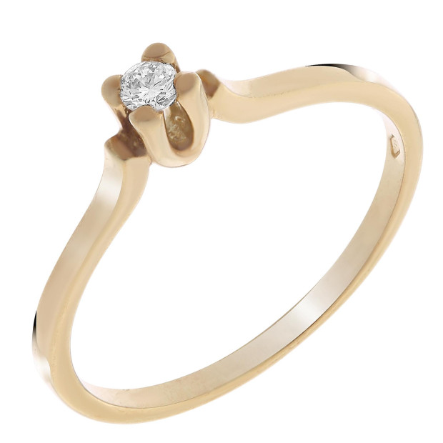 orphelia Orphelia® Women's Yellow gold 18C Ring - Gold RD-33212