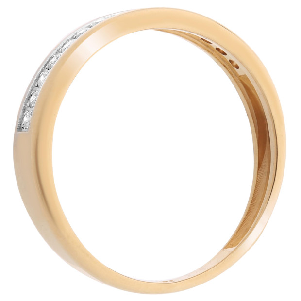 Orphelia Orphelia® Women's Yellow Gold 18C Ring - Gold RD-33336