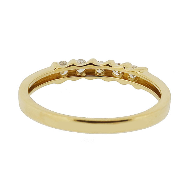 Orphelia Orphelia® Women's Yellow Gold 18C Ring - Gold RD-33217