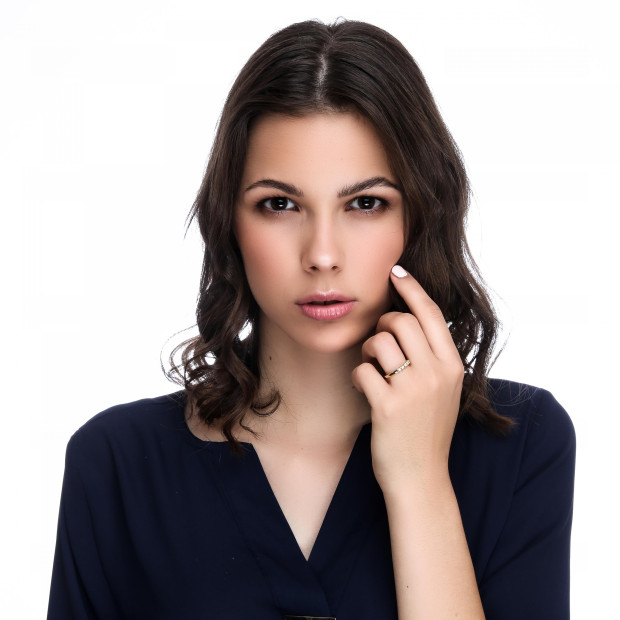 Orphelia Orphelia® Women's Yellow Gold 18C Ring - Gold RD-33217