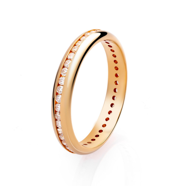 orphelia Orphelia® Women's Yellow gold 18C Ring - Gold RD-33181