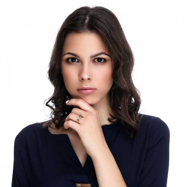 Orphelia Orphelia® Women's Yellow Gold 18C Ring - Gold RD-33035