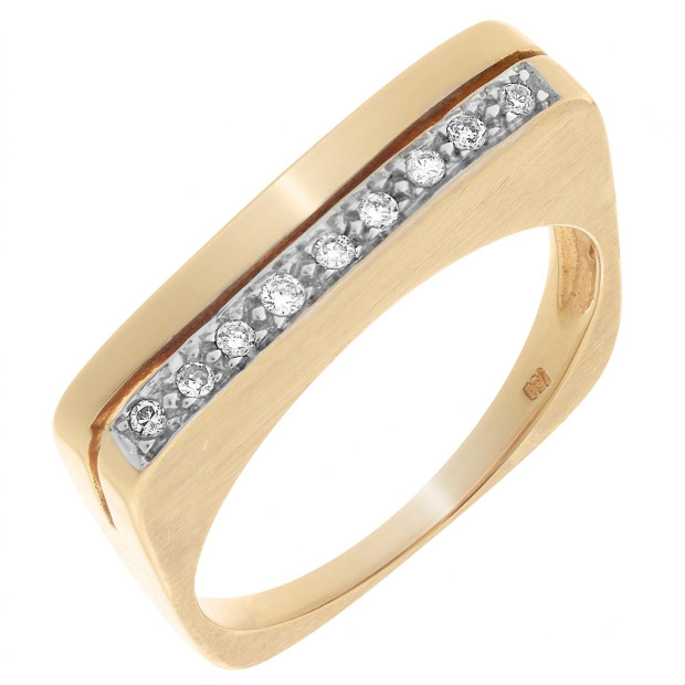 orphelia Orphelia® Women's Yellow gold 18C Ring - Gold RD-33035