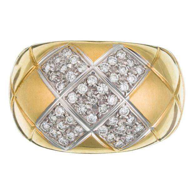Orphelia Orphelia® Women's Yellow Gold 18C Ring - Gold RD-3354