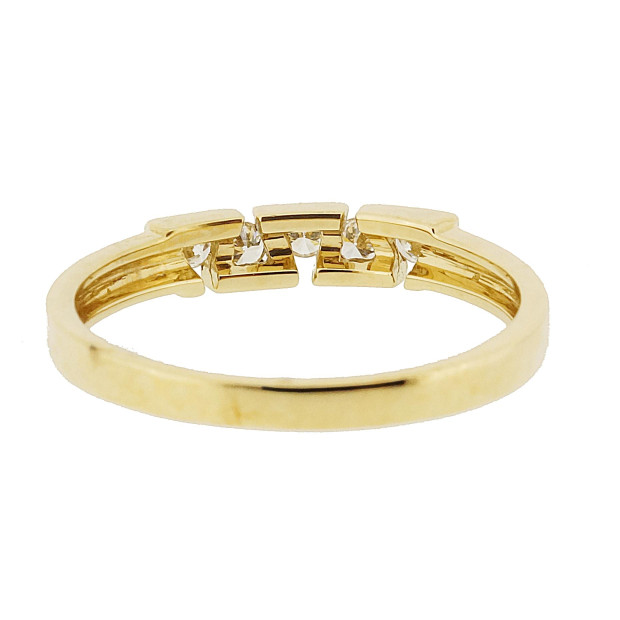 Orphelia Orphelia® Women's Yellow Gold 18C Ring - Gold RD-33214