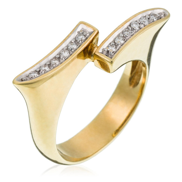 orphelia Orphelia® Women's Yellow gold 18C Ring - Gold RD-33069