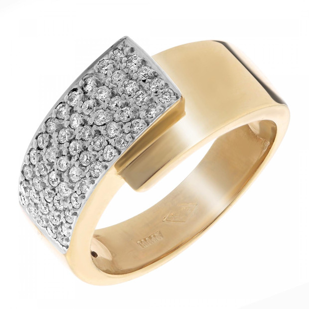 orphelia Orphelia® Women's Yellow gold 18C Ring - Gold RD-33389