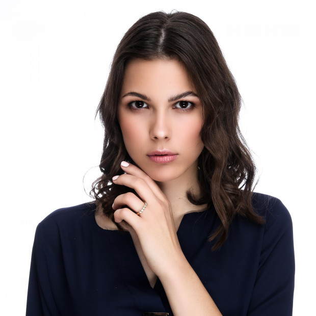 Orphelia Orphelia® Women's Yellow Gold 18C Ring - Gold RD-33029