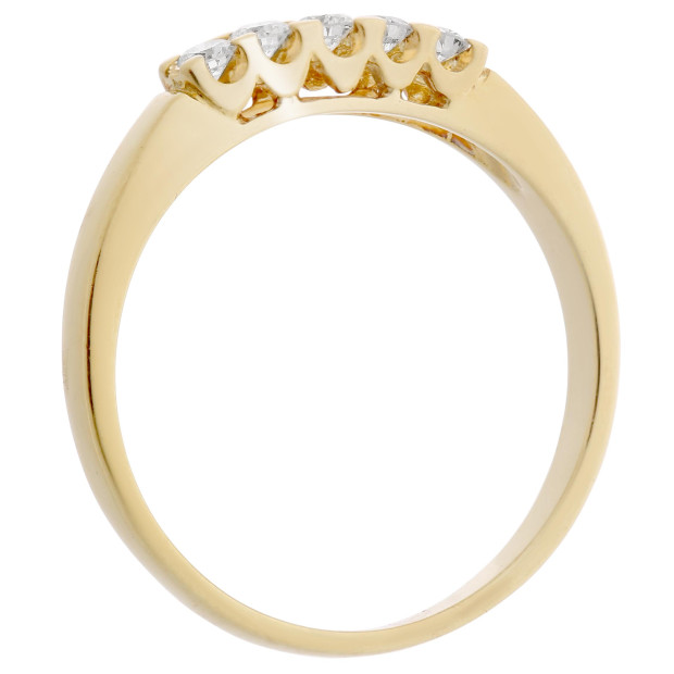 Orphelia Orphelia® Women's Yellow Gold 18C Ring - Gold RD-33216