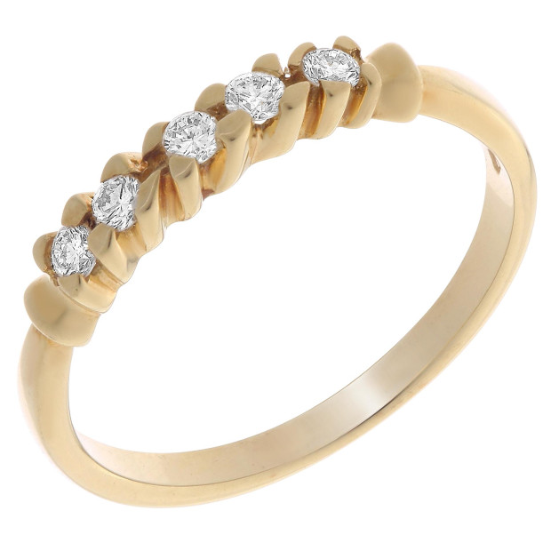 orphelia Orphelia® Women's Yellow gold 18C Ring - Gold RD-33218