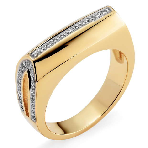 orphelia Orphelia® Women's Yellow gold 18C Ring - Gold RD-33070