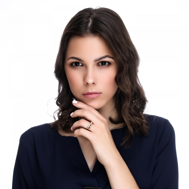 Orphelia Orphelia® Women's Yellow Gold 18C Ring - Gold RD-33091