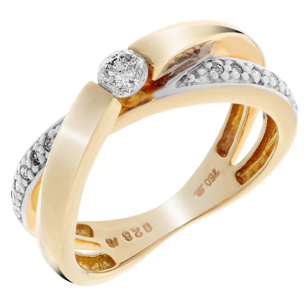 orphelia Orphelia® Women's Yellow gold 18C Ring - Gold RD-33091
