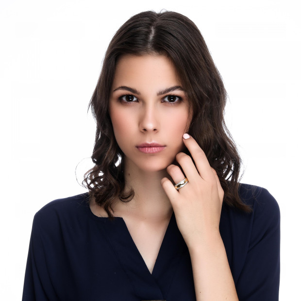 Orphelia Orphelia® Women's Yellow Gold 18C Ring - Gold RD-33092