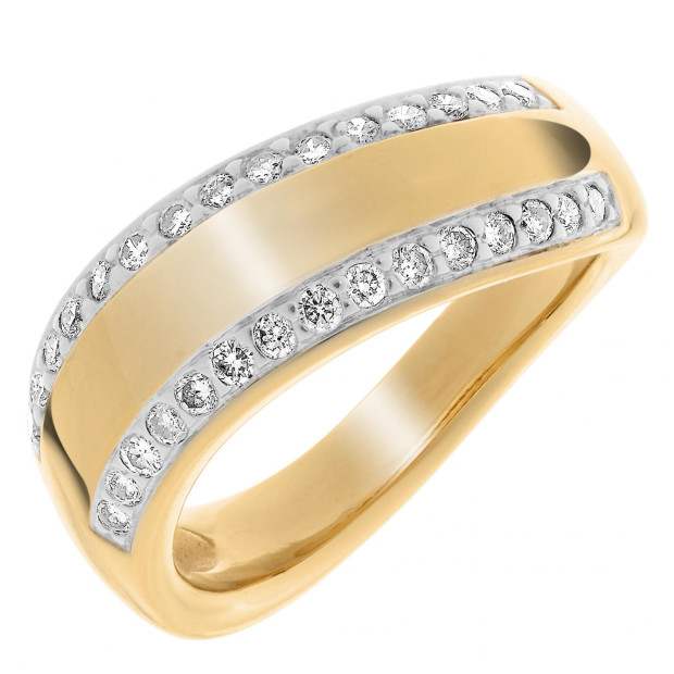orphelia Orphelia® Women's Yellow gold 18C Ring - Gold RD-33092