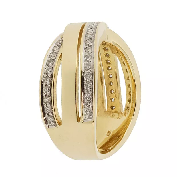 Orphelia Orphelia® Women's Yellow Gold 18C Ring - Gold RD-33077