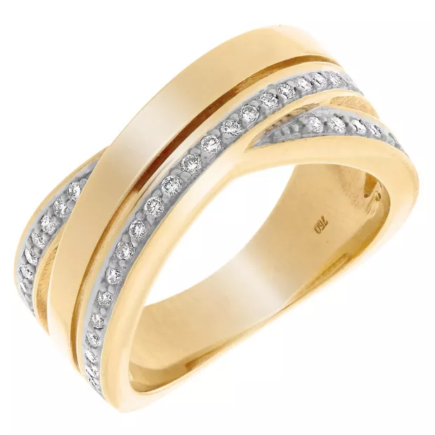 orphelia Orphelia® Women's Yellow gold 18C Ring - Gold RD-33077