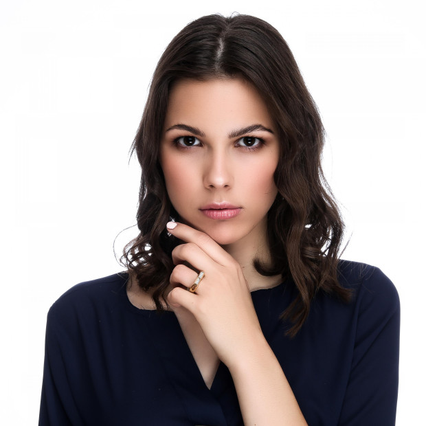 Orphelia Orphelia® Women's Yellow Gold 18C Ring - Gold RD-33075