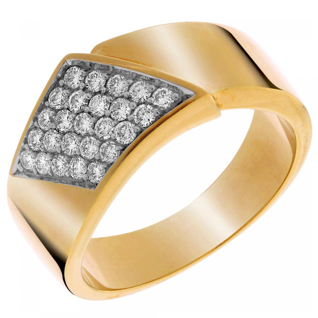 orphelia Orphelia® Women's Yellow gold 18C Ring - Gold RD-33073