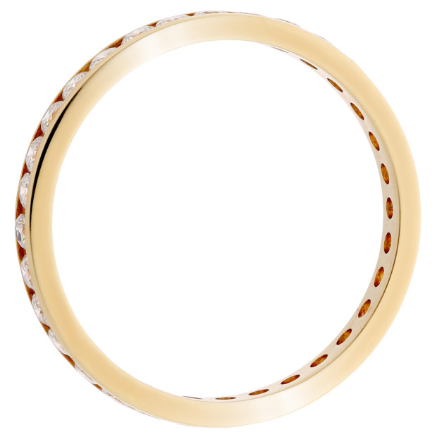 Orphelia Orphelia® Women's Yellow Gold 18C Ring - Gold RD-3407