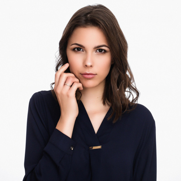 Orphelia Orphelia® Women's Yellow Gold 18C Ring - Gold RD-3407