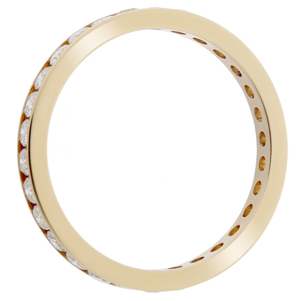 Orphelia Orphelia® Women's Yellow Gold 18C Ring - Gold RD-3406