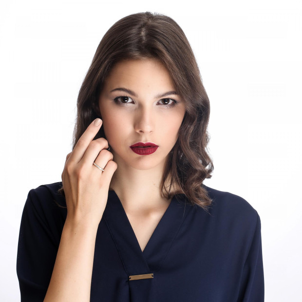 Orphelia Orphelia® Women's Yellow Gold 18C Ring - Gold RD-3406