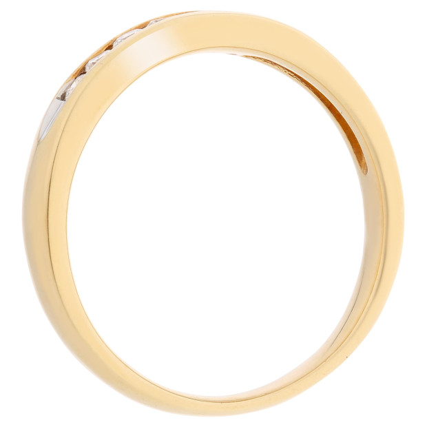 Orphelia Orphelia® Women's Yellow Gold 18C Ring - Gold RD-3704