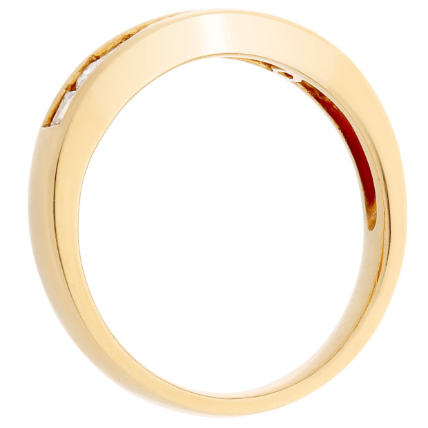 Orphelia Orphelia® Women's Yellow Gold 18C Ring - Gold RD-3706