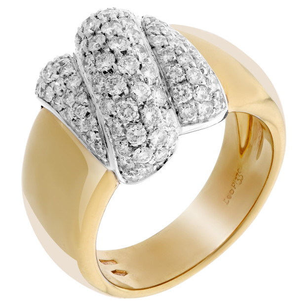 orphelia Orphelia® Women's Yellow gold 18C Ring - Gold RD-3768