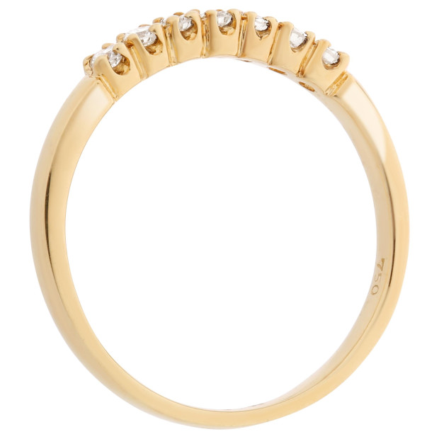 Orphelia Orphelia® Women's Yellow Gold 18C Ring - Gold RD-3708
