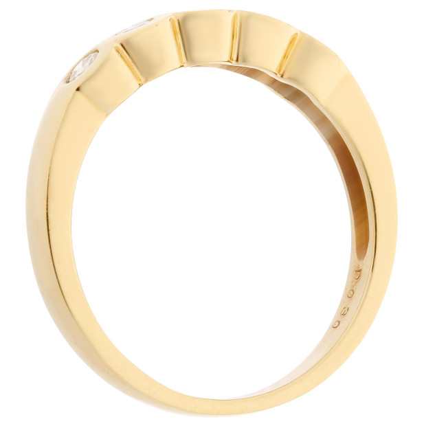Orphelia Orphelia® Women's Yellow Gold 18C Ring - Gold RD-3853