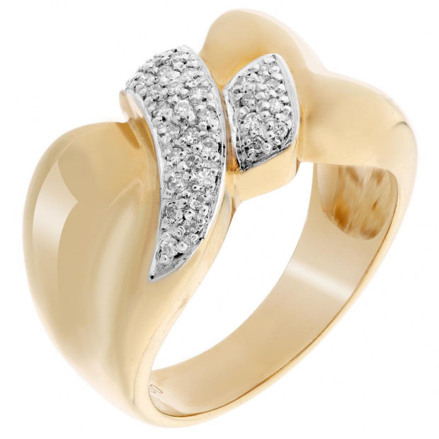 orphelia Orphelia® Women's Yellow gold 18C Ring - Gold RD-3880