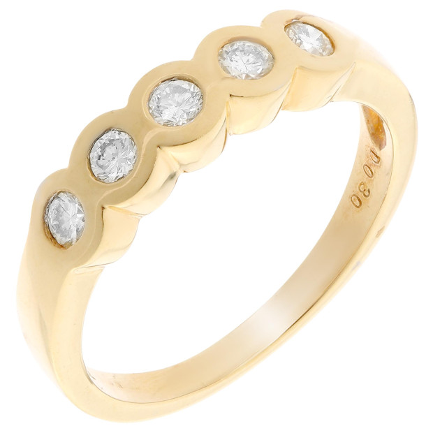 orphelia Orphelia® Women's Yellow gold 18C Ring - Gold RD-3853