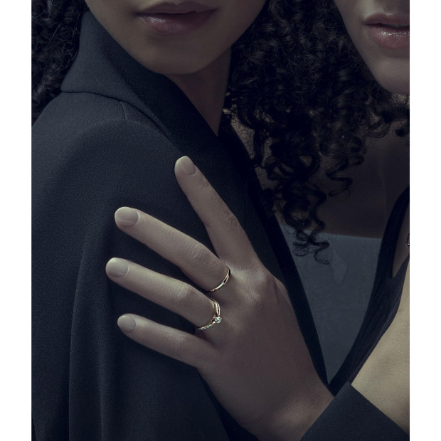 Orphelia Orphelia® Women's Yellow Gold 18C Ring - Gold RD-3929