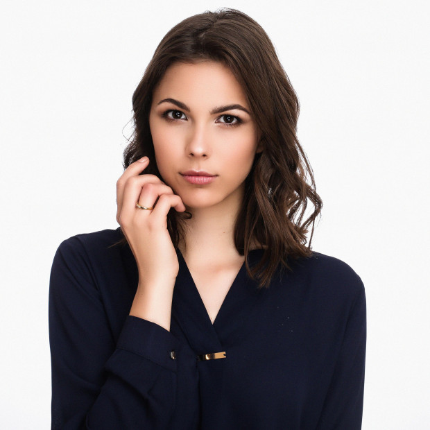 Orphelia Orphelia® Women's Yellow Gold 18C Ring - Gold RD-3903