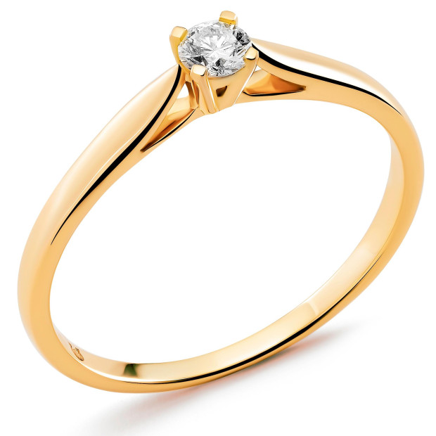 orphelia Orphelia® Women's Yellow gold 18C Ring - Gold RD-3917