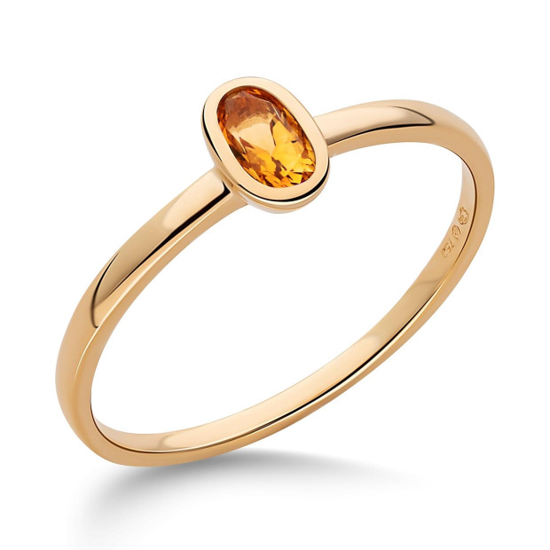 orphelia Orphelia® Women's Yellow gold 18C Ring - Gold RD-3926/CIT