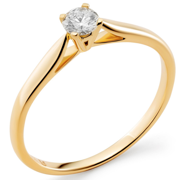 orphelia Orphelia® Women's Yellow gold 18C Ring - Gold RD-3918