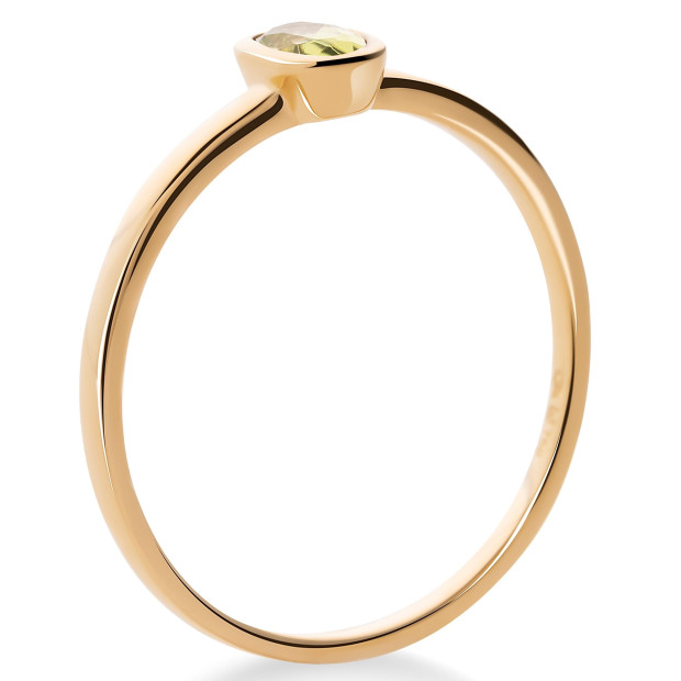 Orphelia Orphelia® Women's Yellow Gold 18C Ring - Gold RD-3926/PRD