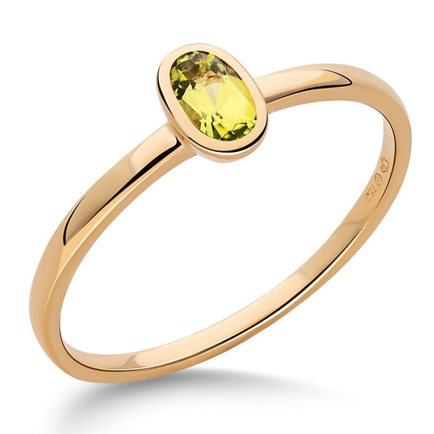 orphelia Orphelia® Women's Yellow gold 18C Ring - Gold RD-3926/PRD