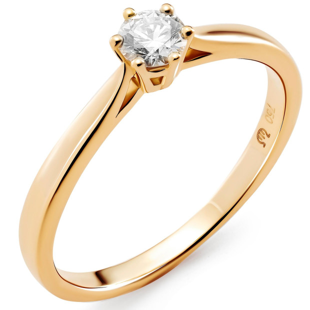 orphelia Orphelia® Women's Yellow gold 18C Ring - Gold RD-3920