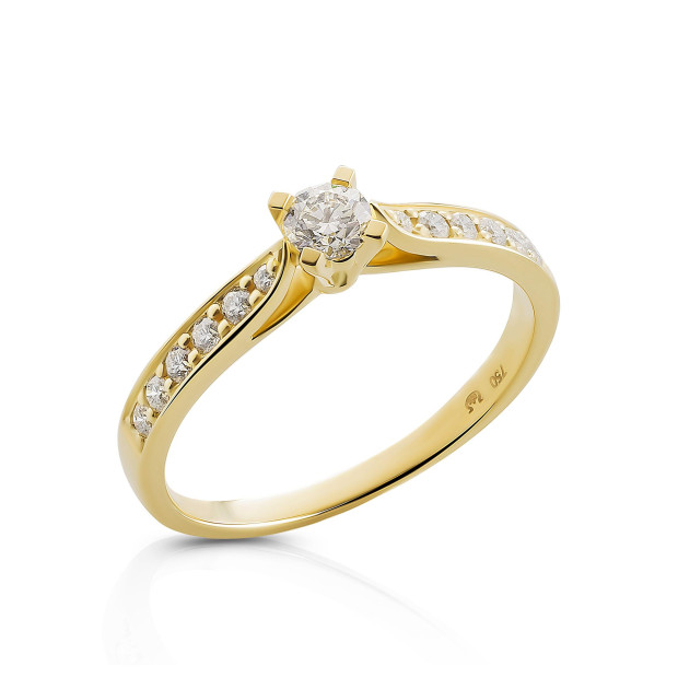 orphelia Orphelia® Women's Yellow gold 18C Ring - Gold RD-3929