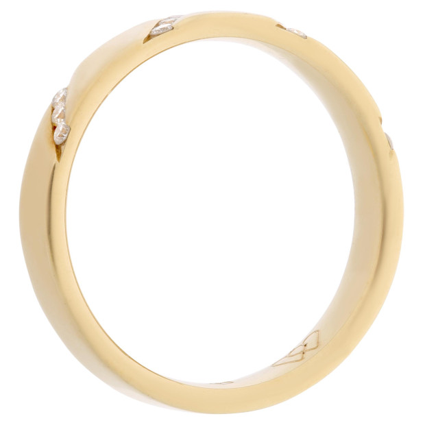 Orphelia Orphelia® Women's Yellow Gold 18C Ring - Gold RD-B3806/DJ/12