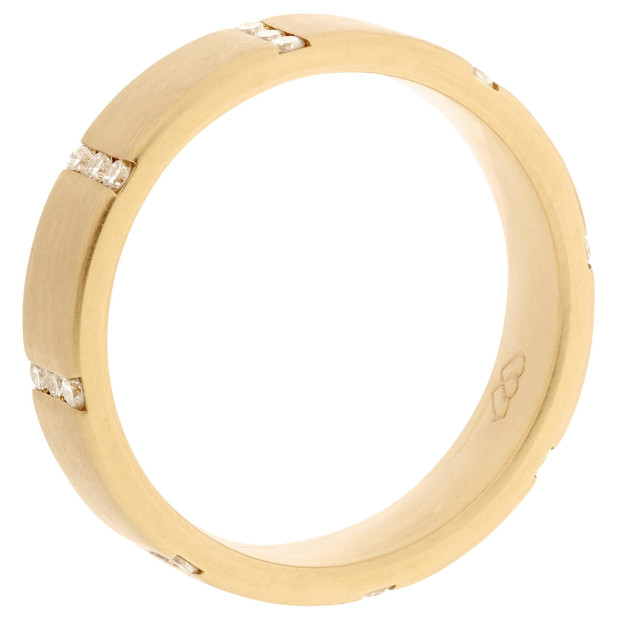 Orphelia Orphelia® Women's Yellow Gold 18C Ring - Gold RD-B3308/45/DJ