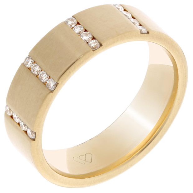 orphelia Orphelia® Women's Yellow gold 18C Ring - Gold RD-B3304/6/DJ