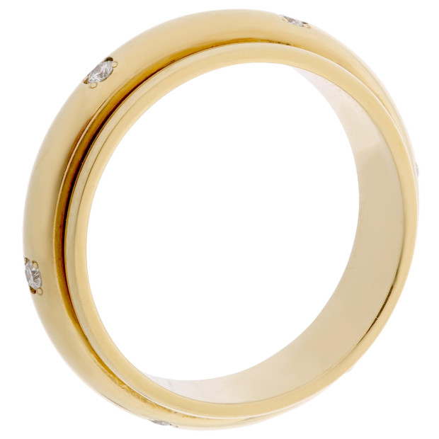 Orphelia Orphelia® Women's Yellow Gold 18C Ring - Gold TRD-DA05/B/DJ