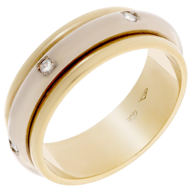 orphelia Orphelia® Women's Yellow gold 18C Ring - Gold TRD-DA15/B/DE